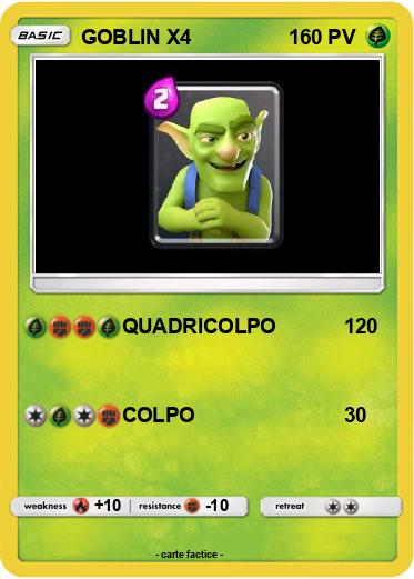 Pokemon GOBLIN X4