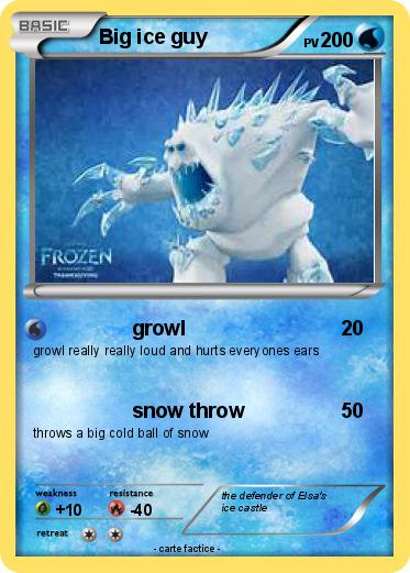 Pokemon Big ice guy
