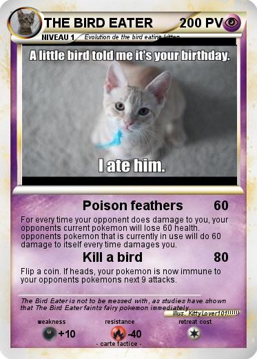 Pokemon THE BIRD EATER