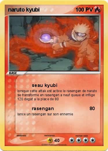 Pokemon naruto kyubi
