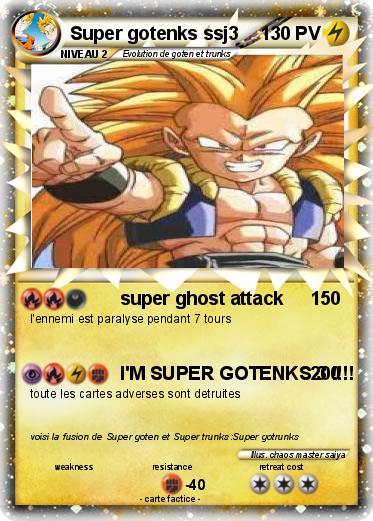 Pokemon Super gotenks ssj3