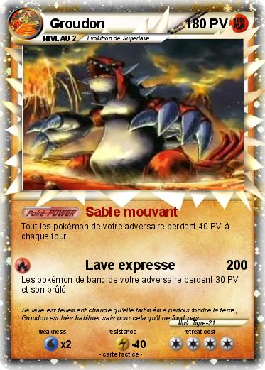 Pokemon Groudon