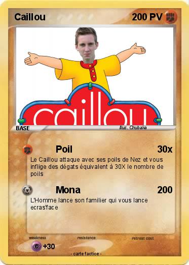 Pokemon Caillou