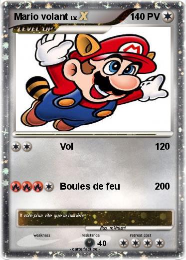 Pokemon Mario volant