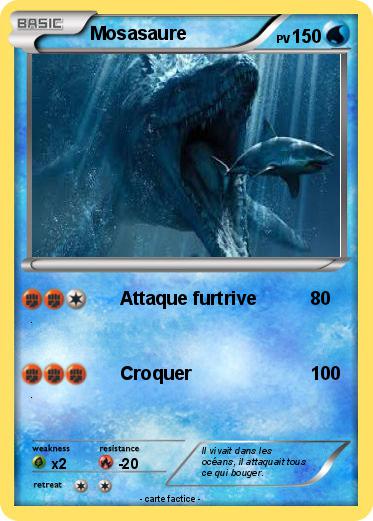 Pokemon Mosasaure
