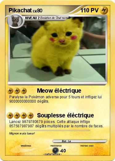 Pokemon Pikachat