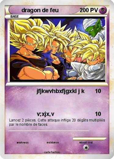 Pokemon dragon de feu                                             1000000                                0