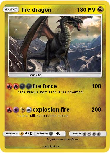 Pokemon fire dragon