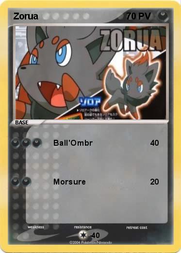 Pokemon Zorua