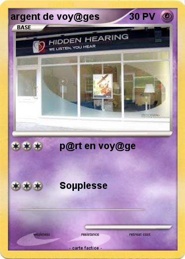 Pokemon argent de voy@ges