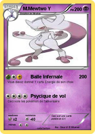 Pokemon M.Mewtwo Y