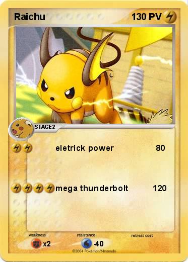 Pokemon Raichu