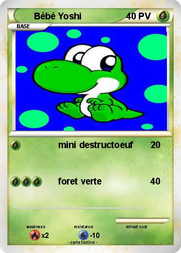 Pokemon Bébé Yoshi