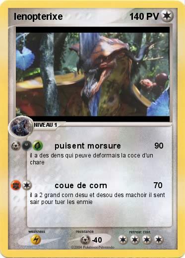 Pokemon lenopterixe