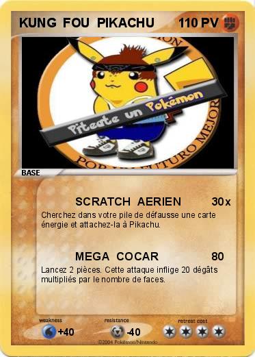 Pokemon KUNG  FOU  PIKACHU