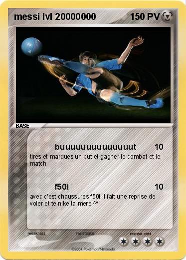 Pokemon messi lvl 20000000