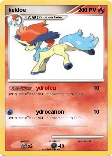Pokemon keldoe