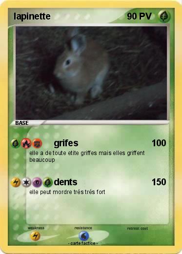 Pokemon lapinette
