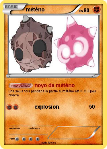 Pokemon météno
