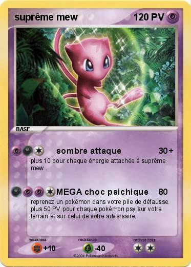 Pokemon suprême mew