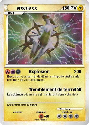 Pokemon arceus ex
