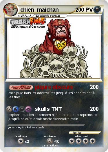 Pokemon chien  maichan