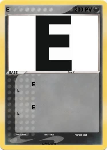 Pokemon E