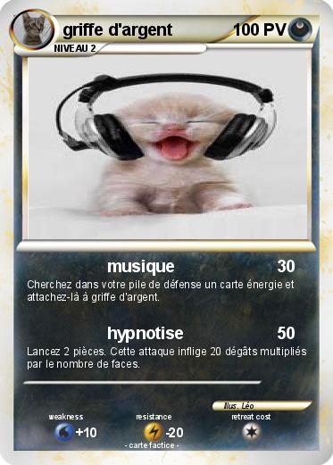 Pokemon griffe d'argent