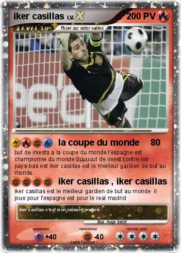 Pokemon iker casillas