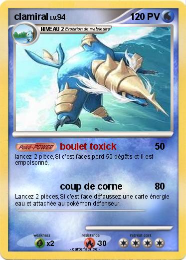 Pokemon clamiral