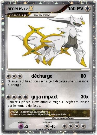 Pokemon arceus