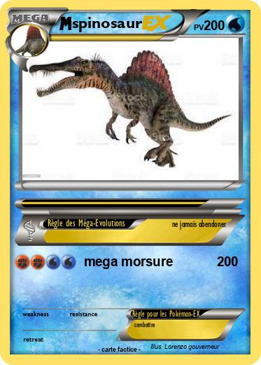 Pokemon spinosaur