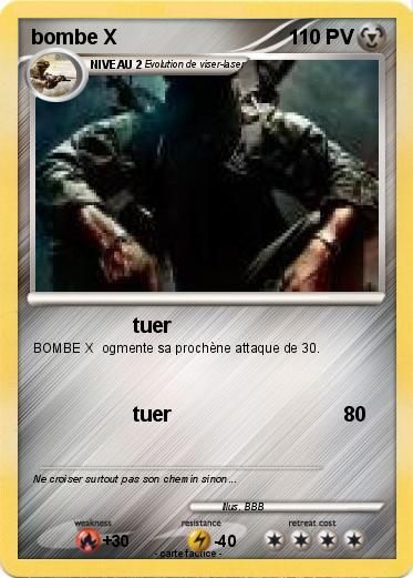 Pokemon bombe X