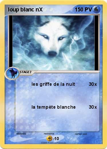 Pokemon loup blanc nX