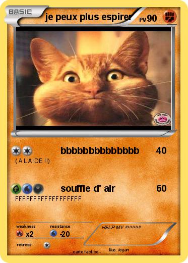 Pokemon je peux plus espirer