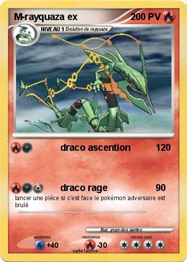 Pokemon M-rayquaza ex