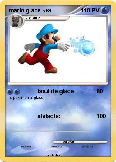 Pokemon mario glace