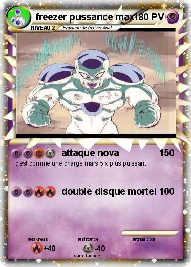 Pokemon freezer pussance max