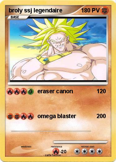 Pokemon broly ssj legendaire