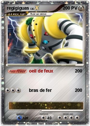 Pokemon regigiguas