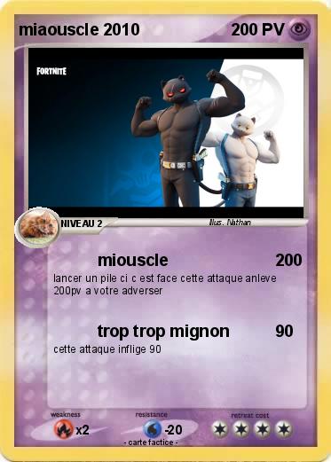 Pokemon miaouscle 2010