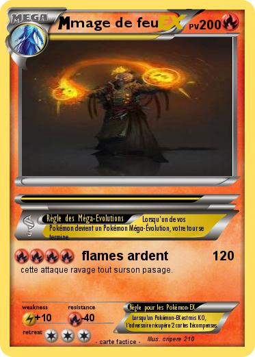 Pokemon mage de feu