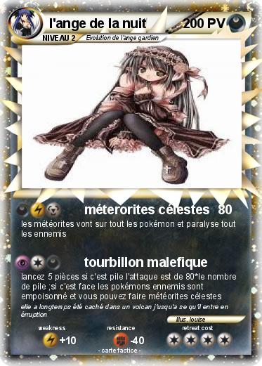 Pokemon l'ange de la nuit