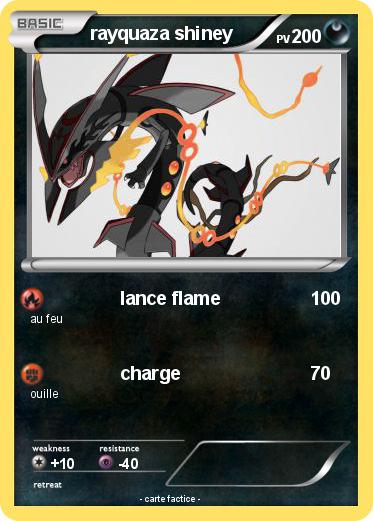 Pokemon rayquaza shiney