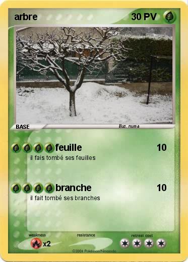 Pokemon arbre