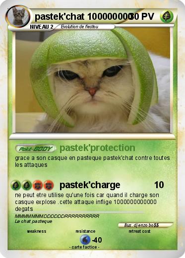 Pokemon pastek'chat 100000000