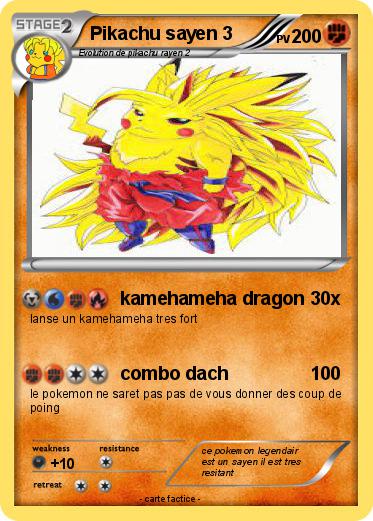 Pokemon Pikachu sayen 3