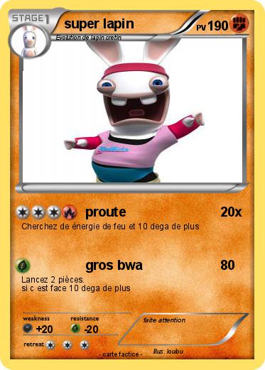 Pokemon super lapin