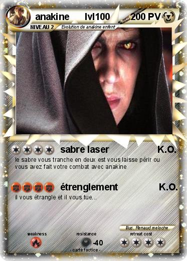 Pokemon anakine      lvl100