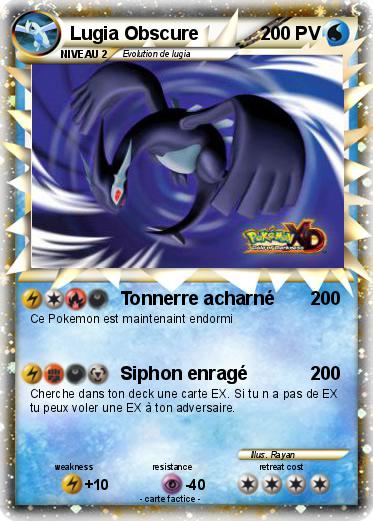 Pokemon Lugia Obscure